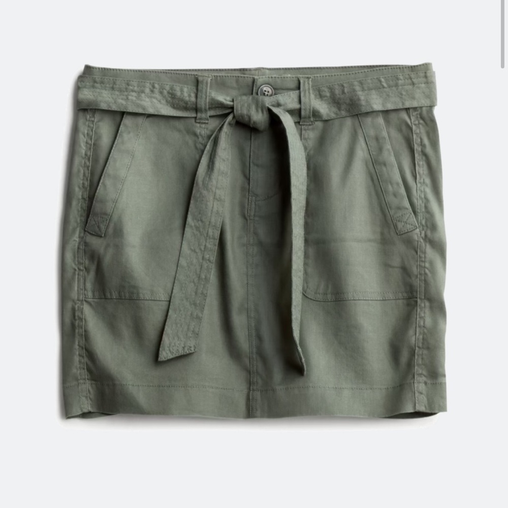 Liverpool Olive Mini Skirt